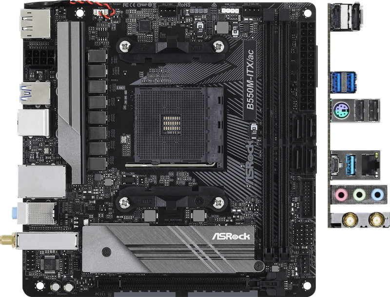 Материнская плата ASRock B550M-ITX/ac