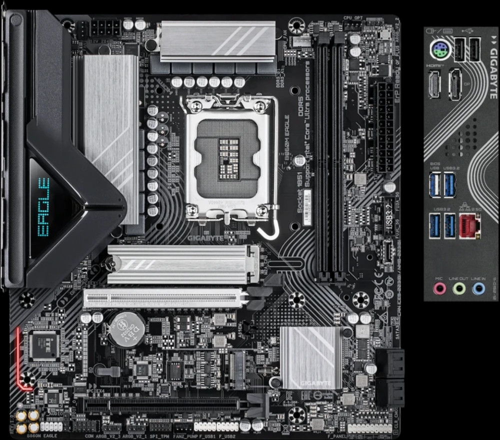 Материнська плата Gigabyte B860M EAGLE