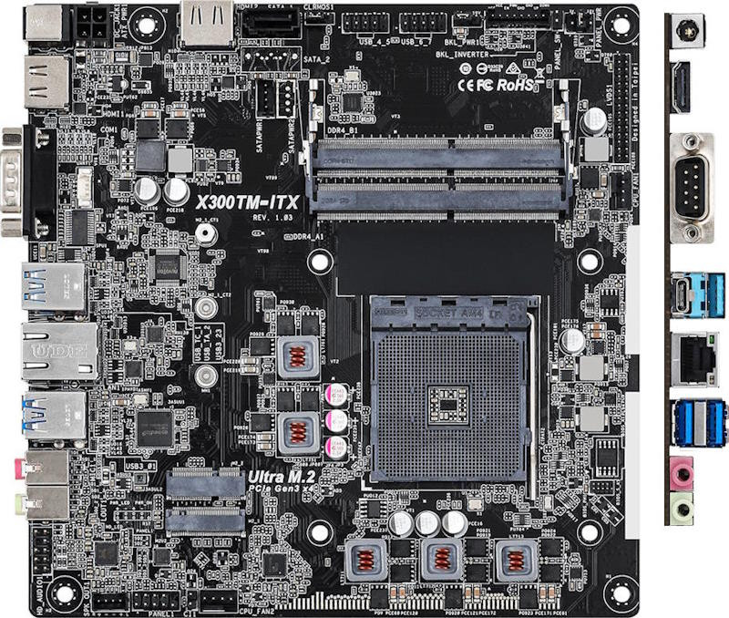 Материнская плата ASRock X300TM-ITX