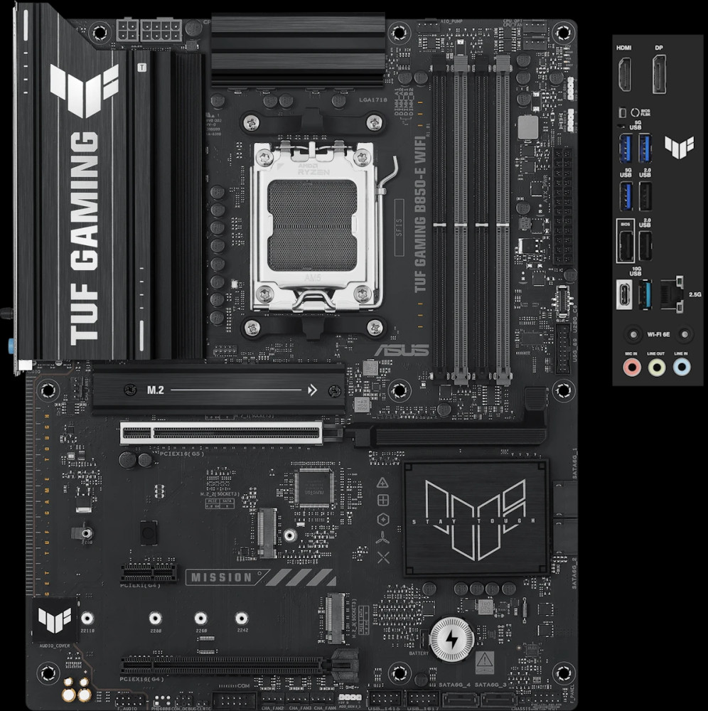 Материнская плата Asus TUF GAMING B850-E WIFI (90MB1L20-M0EAY0)