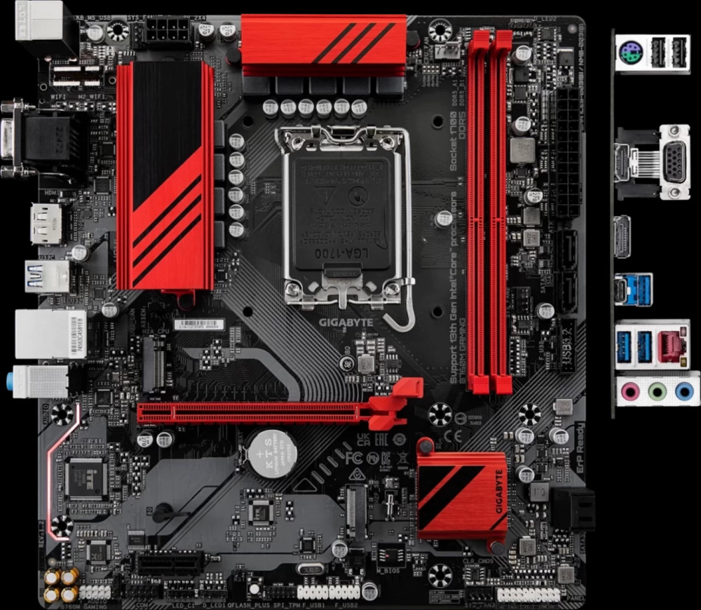 Материнская плата Gigabyte B760M GAMING DDR5