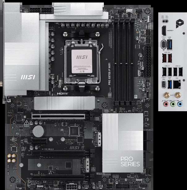 Материнская плата MSI PRO X870E-P WIFI