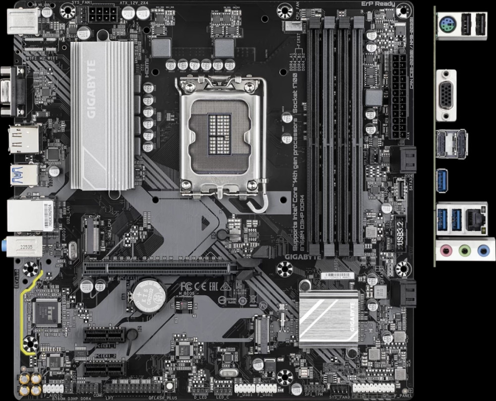 Материнская плата Gigabyte B760M D3HP DDR4