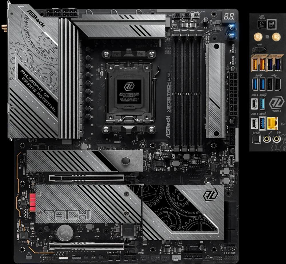 Материнська плата ASRock X870E Taichi Lite