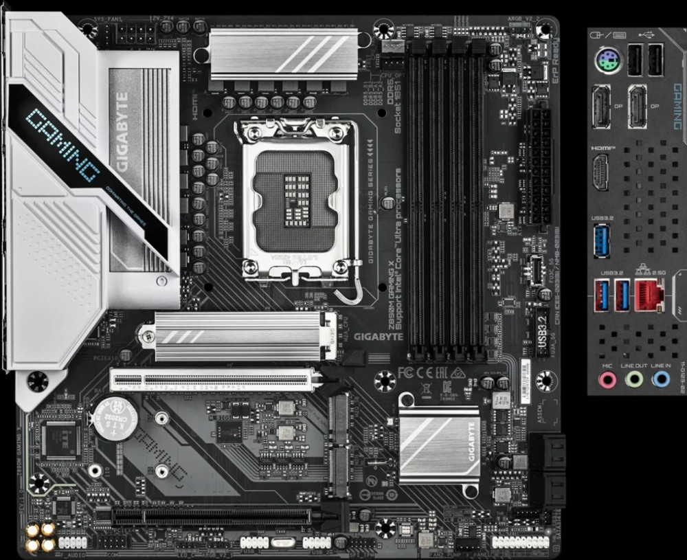 Материнская плата Gigabyte Z890M GAMING X