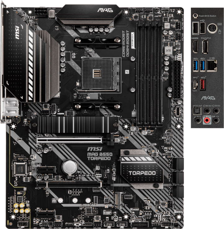 Материнская плата MSI MAG B550 TORPEDO