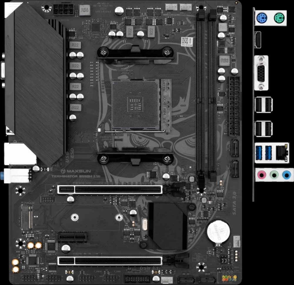 Материнская плата Maxsun Terminator B550M 2.5G