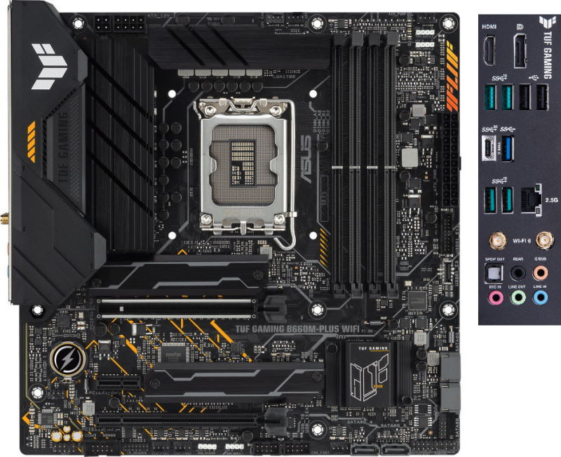 Материнська плата Asus TUF GAMING B660M-PLUS WIFI (90MB1AZ0-M1EAY0)