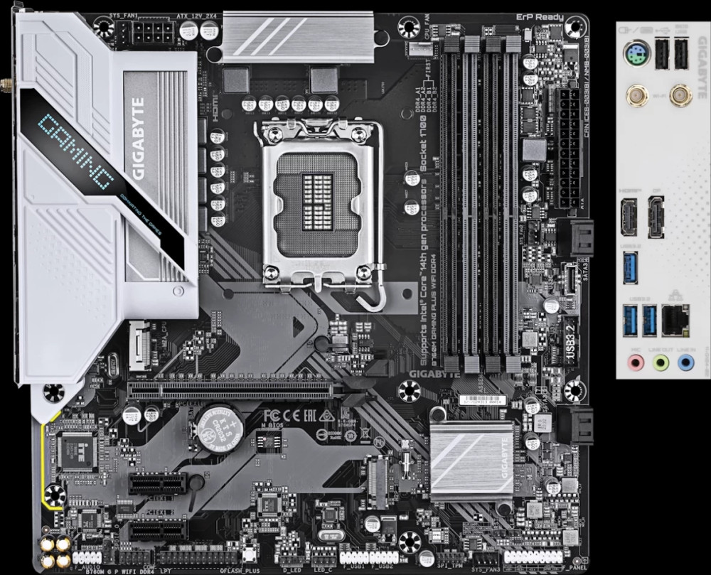 Материнская плата Gigabyte B760M GAMING PLUS WIFI DDR4