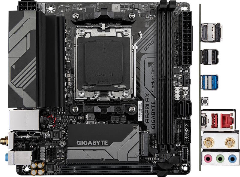 Материнська плата Gigabyte A620I AX