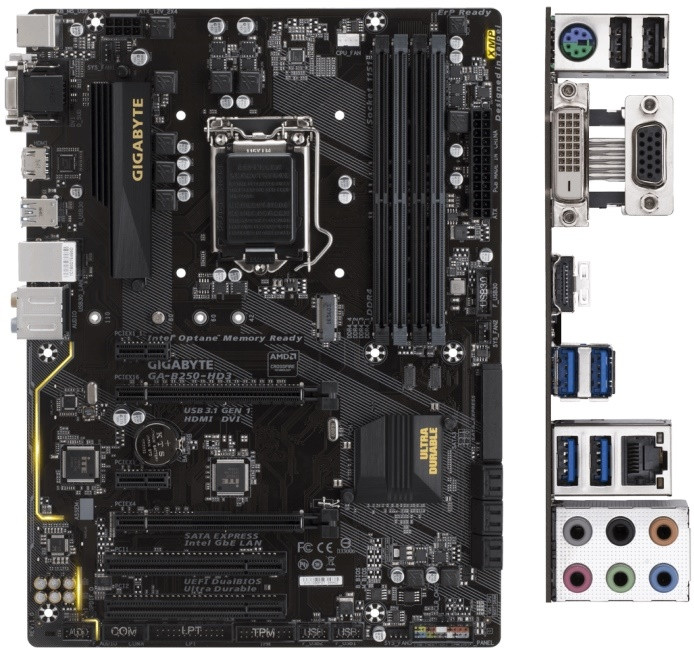 Материнская плата Gigabyte GA-B250-HD3 rev. 1.0