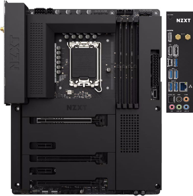 Материнская плата NZXT N7 Z790 Black (N7-Z79XT-B1)