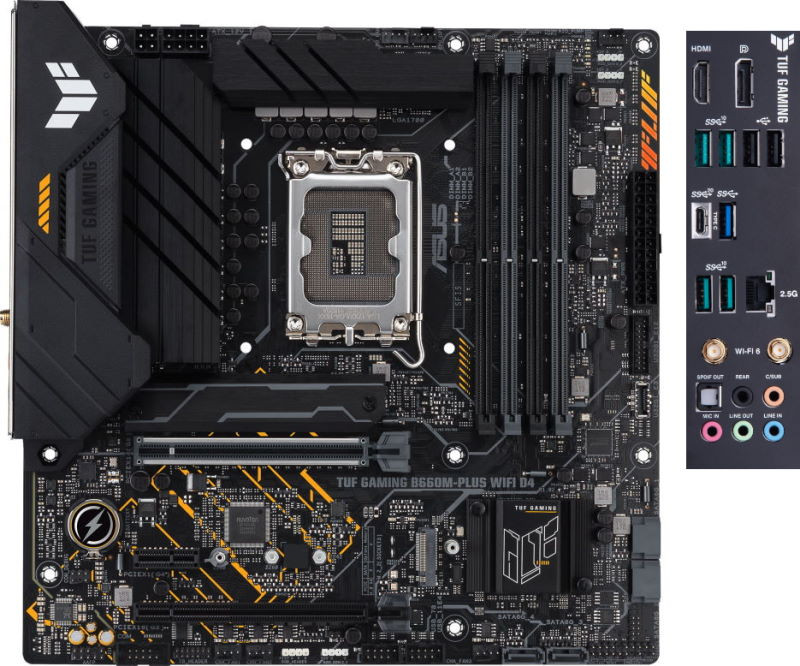 Материнська плата Asus TUF GAMING B660M-PLUS WIFI D4