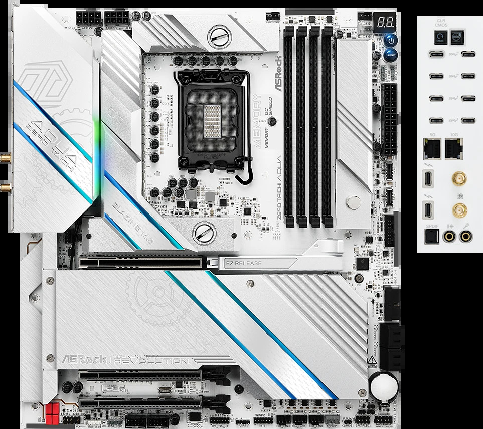 Материнская плата ASRock Z890 Taichi AQUA (90-MXBPL0-A0UAYZ)