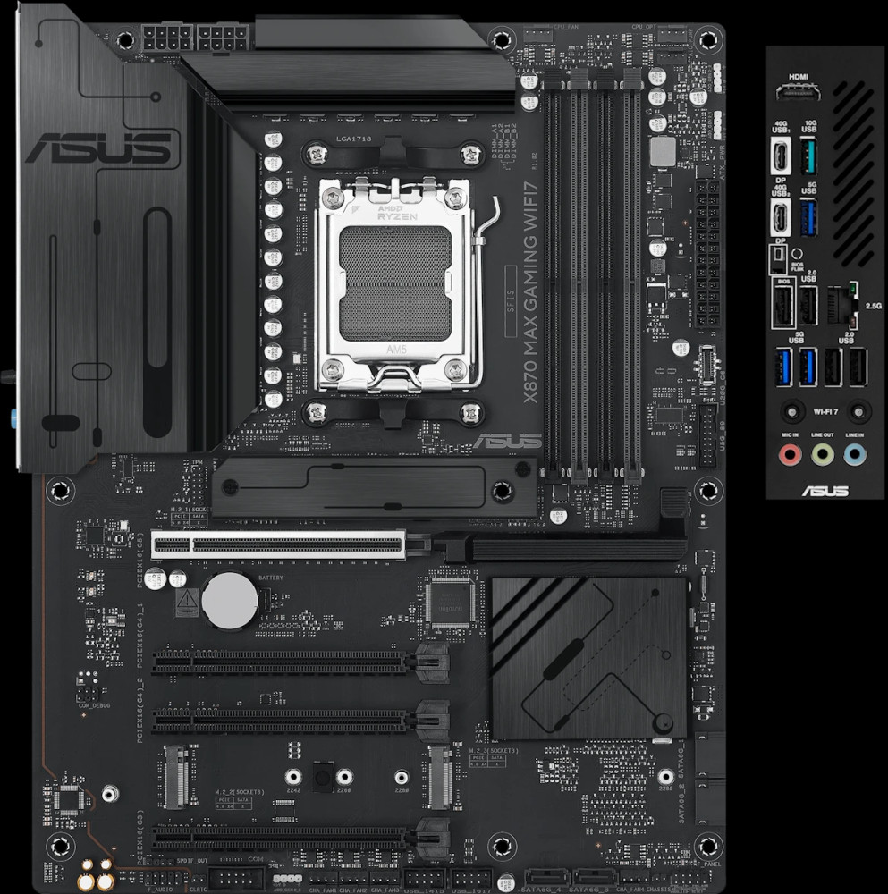 Материнська плата Asus X870 MAX GAMING WIFI7 (90MB1LY0-M0EAY0)