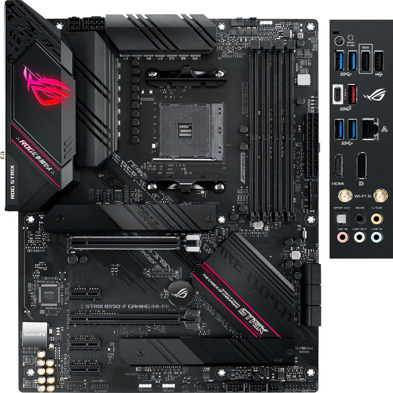 Материнская плата Asus ROG STRIX B550-F GAMING (WI-FI) (90MB14F0-M0EAY0)