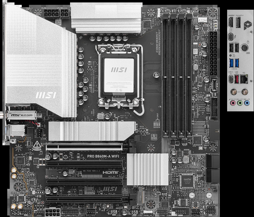 Материнская плата MSI PRO B860M-A WIFI (911-7E42-002)