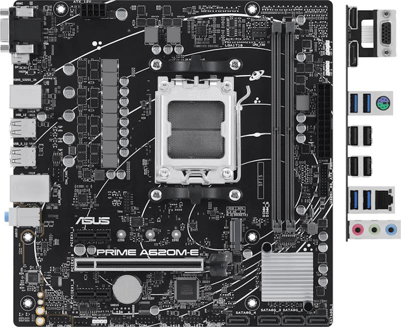 Материнская плата Asus PRIME A620M-E-CSM (90MB1F50-M0EAYC)