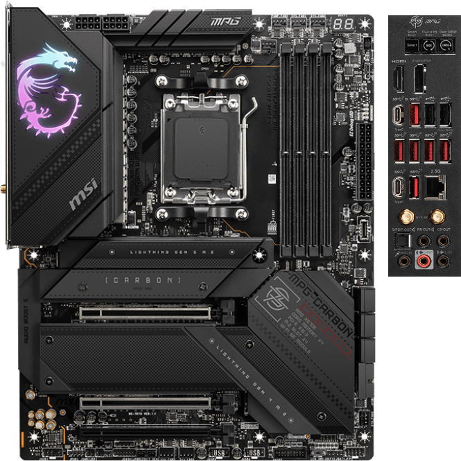 Материнская плата MSI MPG X670E CARBON WIFI