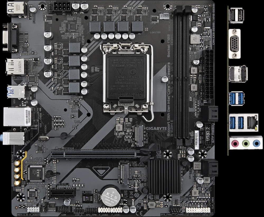 Материнская плата Gigabyte B760M E