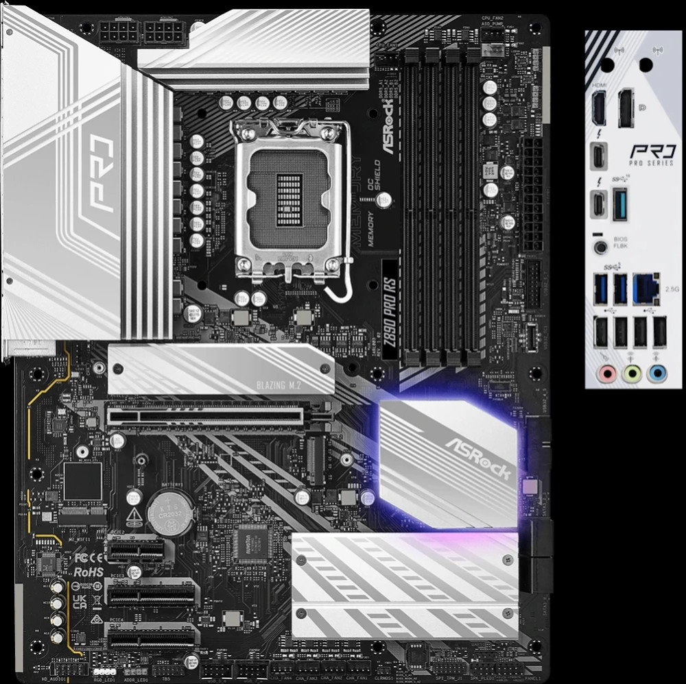 Материнська плата ASRock Z890 Pro RS (90-MXBP10-A0UAYZ)