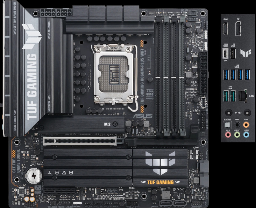 Материнская плата Asus TUF GAMING B860M-PLUS WIFI (90MB1JV0-M0EAY0)
