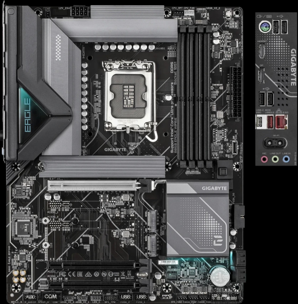 Материнська плата Gigabyte B860 EAGLE WIFI6E