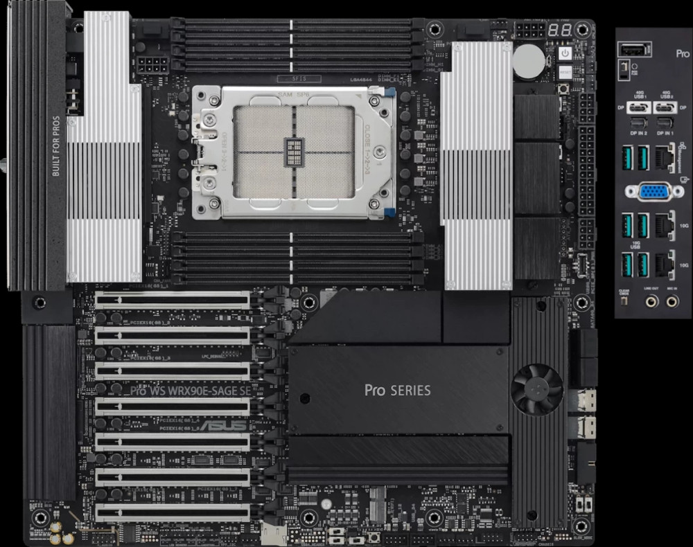 Материнська плата Asus Pro WS WRX90E-SAGE SE (90MB1FW0-M0EAY0)