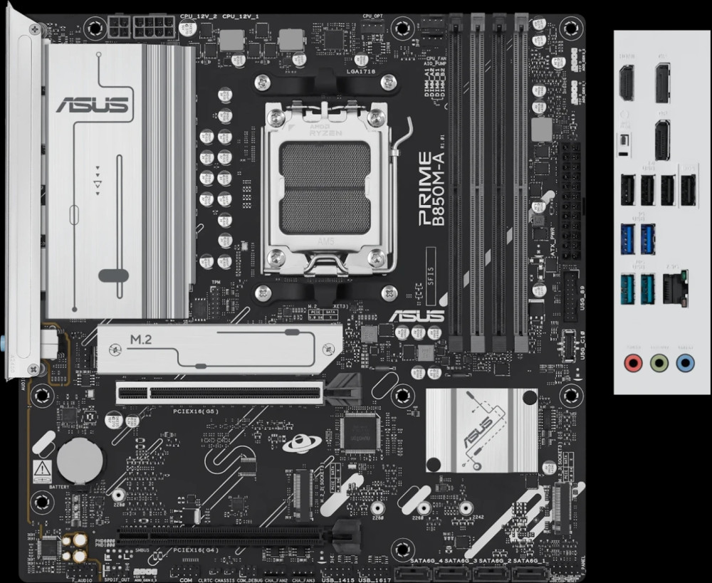 Материнская плата Asus PRIME B850M-A-CSM