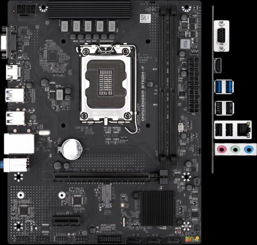 Материнская плата Maxsun Challenger B760M-F