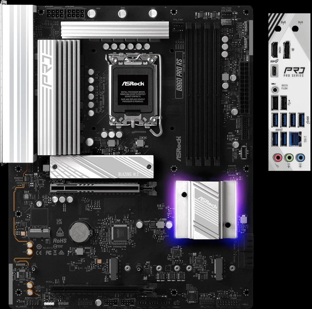 Материнская плата ASRock B860 Pro RS