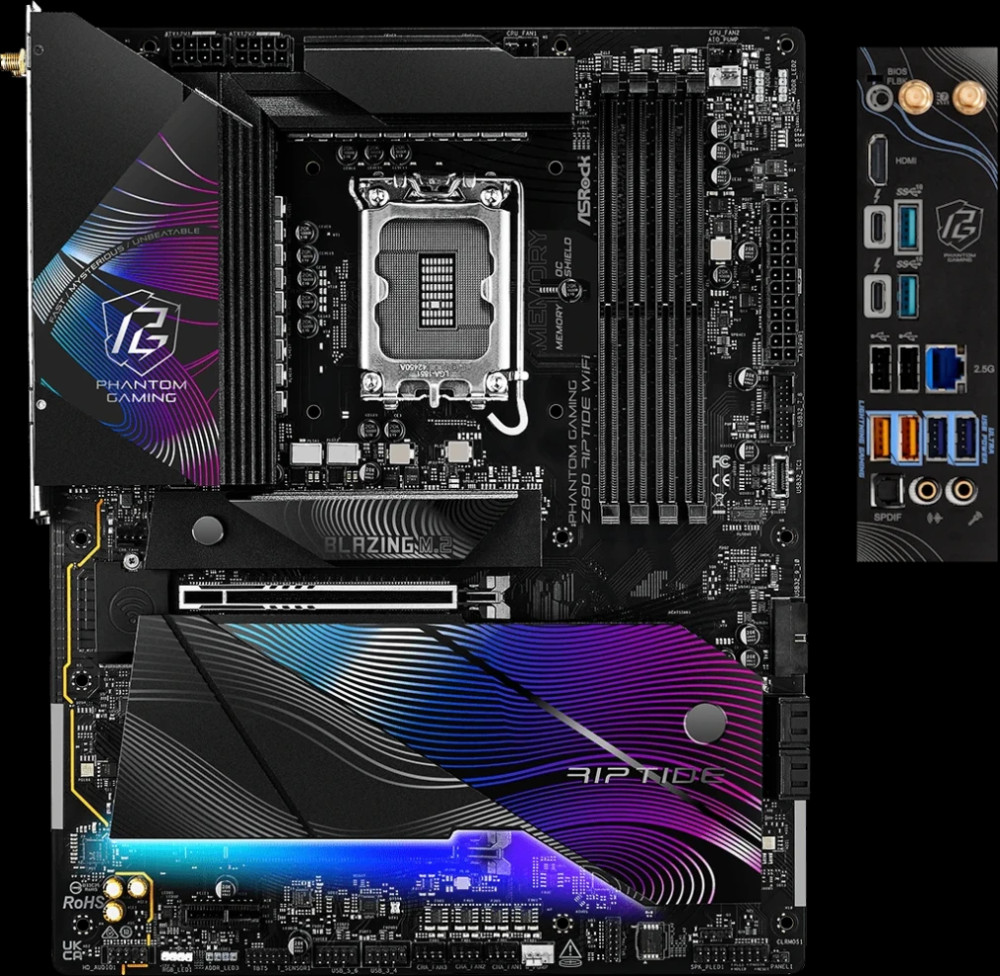 Материнская плата ASRock Z890 Riptide WiFi (90-MXBPB0-A0UAYZ)