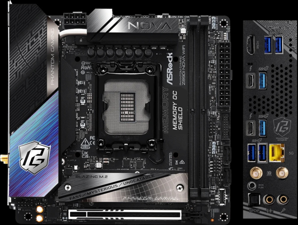 Материнская плата ASRock Z890I Nova WiFi