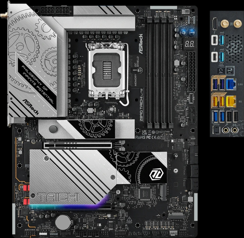 Материнская плата ASRock Z890 Taichi Lite (90-MXBPQ0-A0UAYZ)