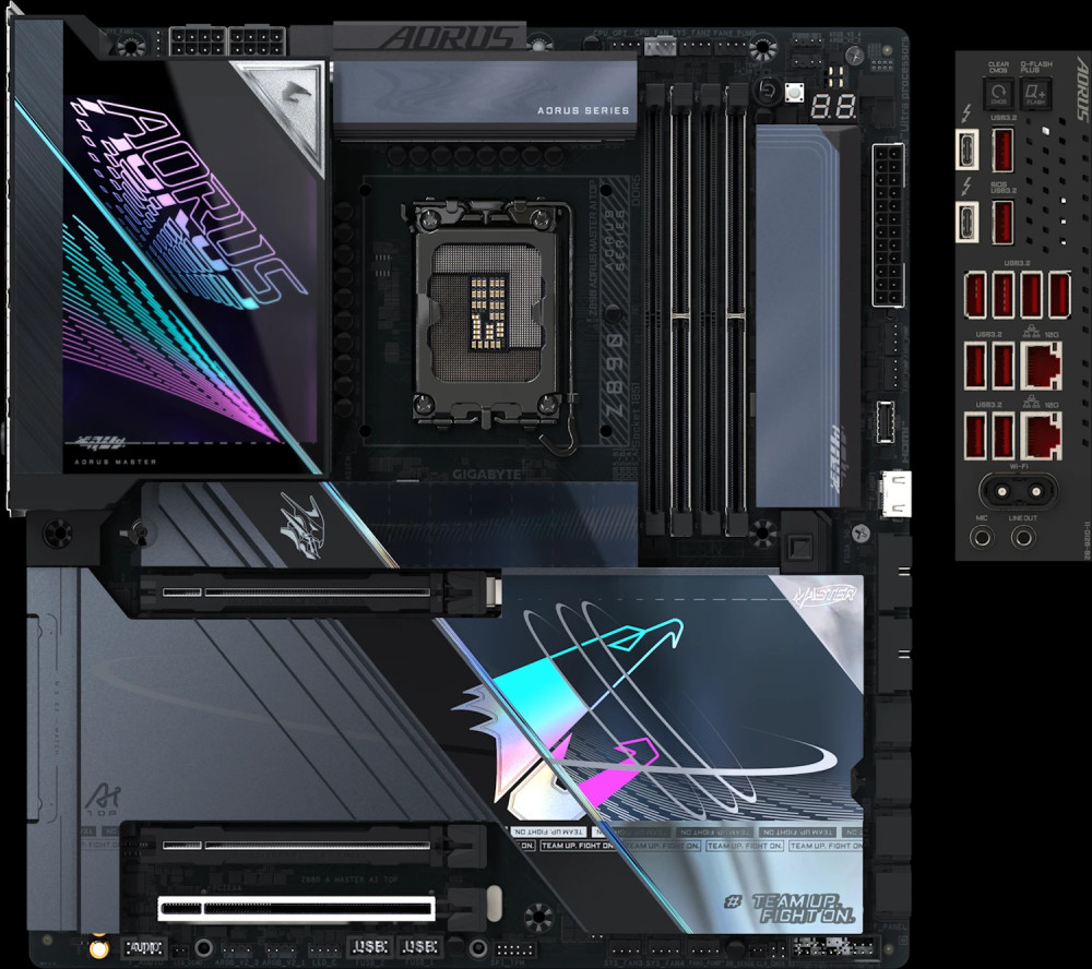 Материнская плата Gigabyte Z890 AORUS MASTER AI TOP