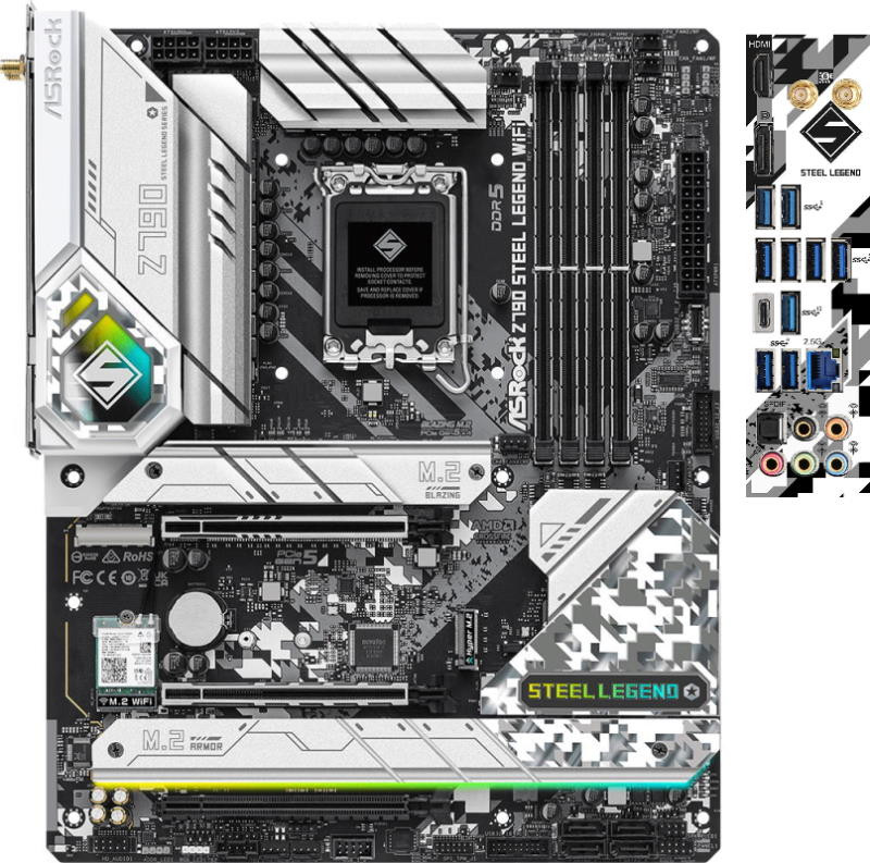 Материнська плата ASRock Z790 Steel Legend WiFi