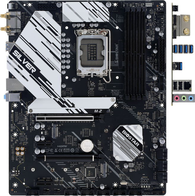 Материнська плата Biostar Z790A-SILVER