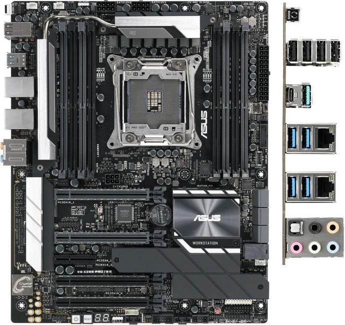 Материнська плата Asus WS X299 PRO/SE (90SW00A0-M0EAY0)