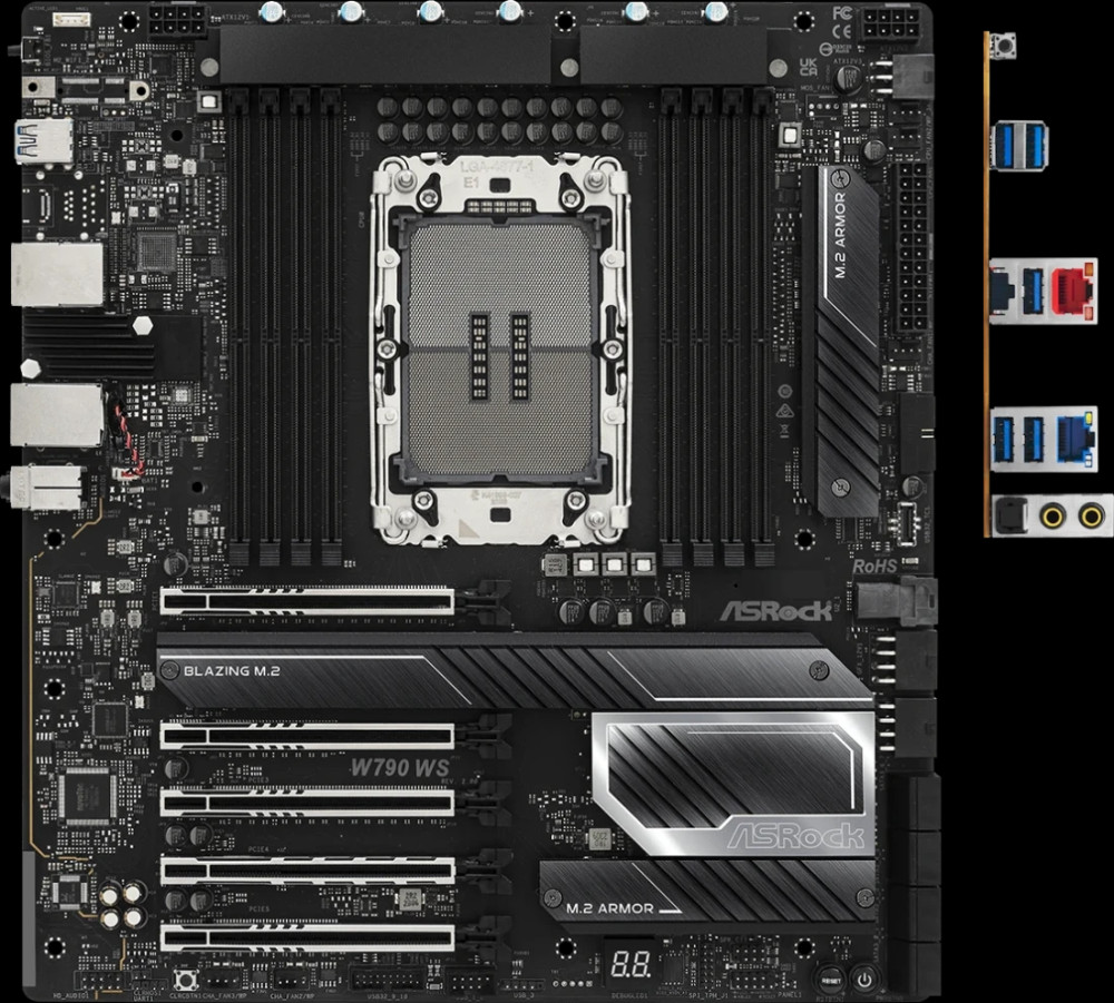 Материнская плата ASRock W790 WS R2.0