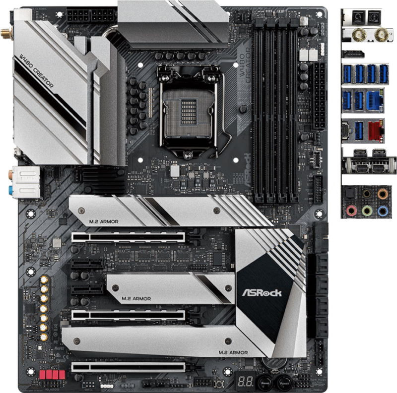 Материнская плата ASRock W480 Creator