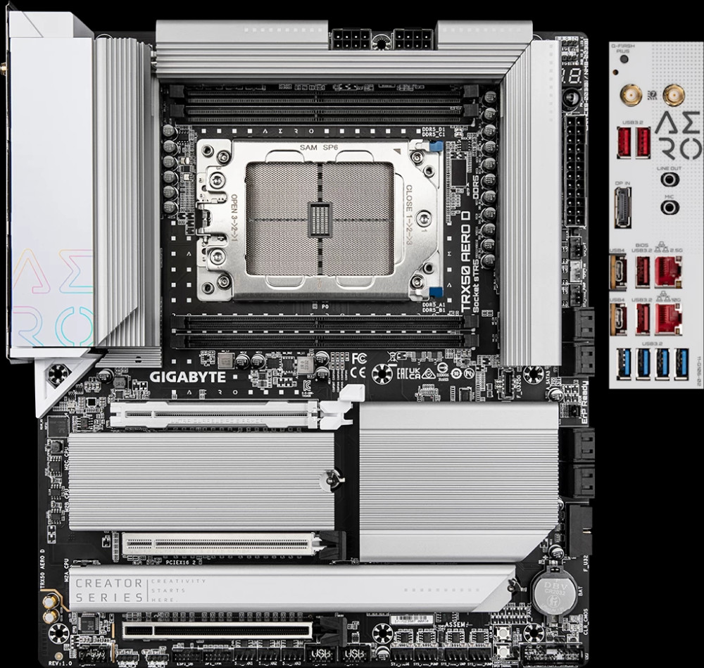 Материнская плата Gigabyte TRX50 AERO D