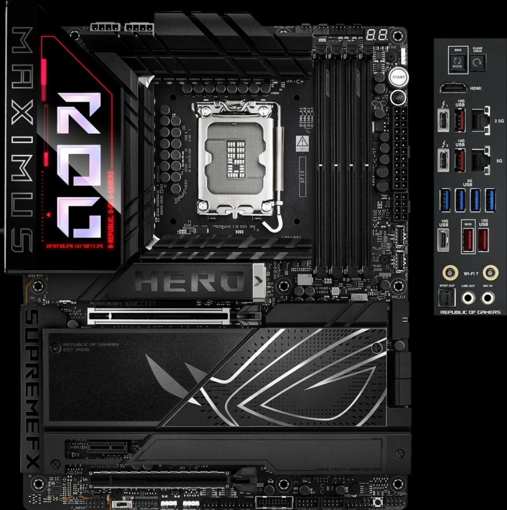 Материнська плата Asus ROG MAXIMUS Z890 HERO (90MB1ID0-M0EAY0)