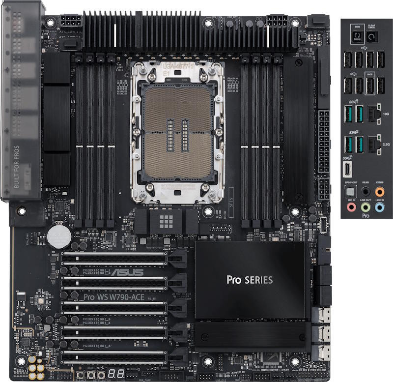 Материнская плата Asus Pro WS W790-ACE