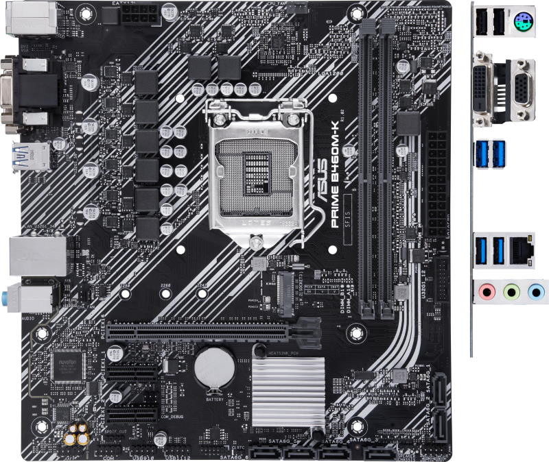 Материнская плата Asus PRIME B460M-K (90MB1400-M0EAY0)