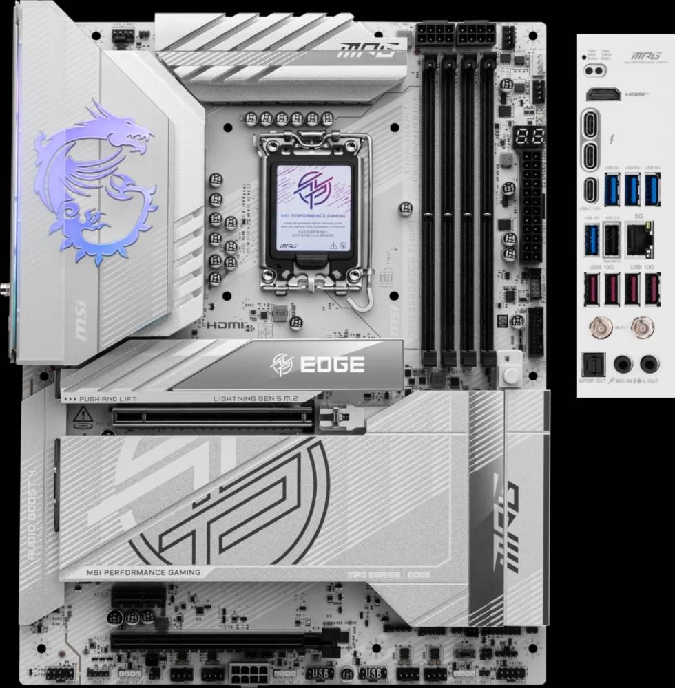 Материнська плата MSI MPG Z890 EDGE TI WIFI