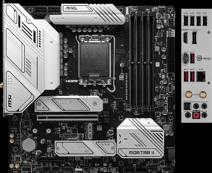 Материнская плата MSI MAG B760M MORTAR WIFI II