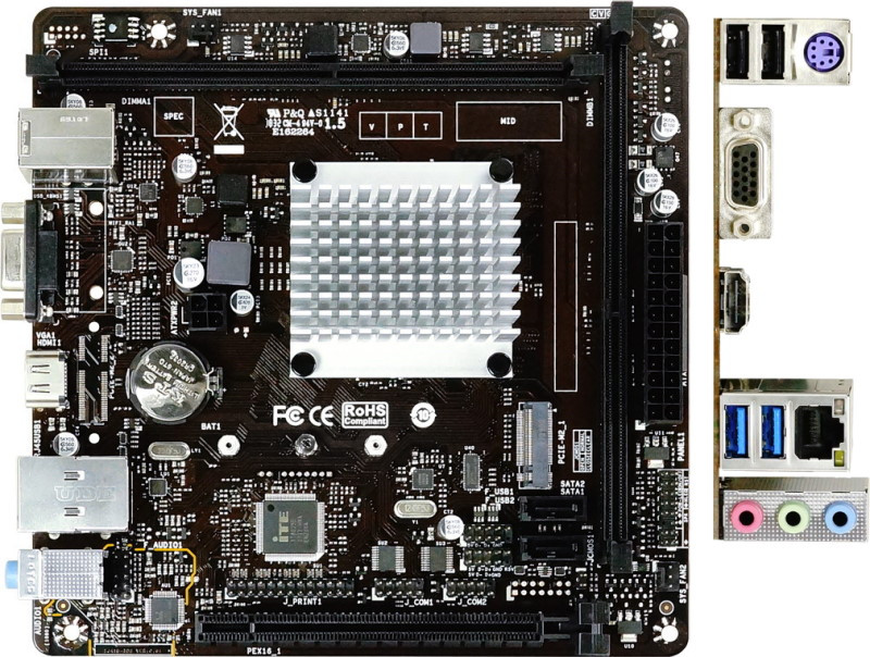 Материнська плата Biostar J4125NHU