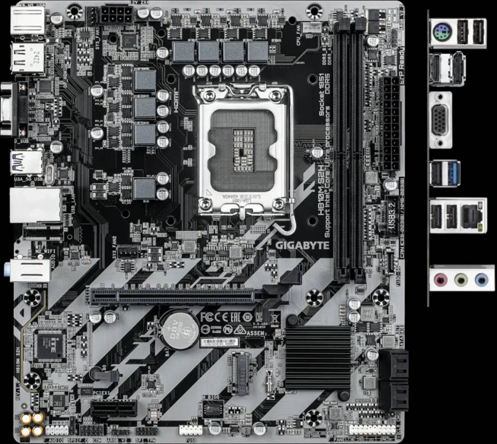 Материнська плата Gigabyte H810M S2H