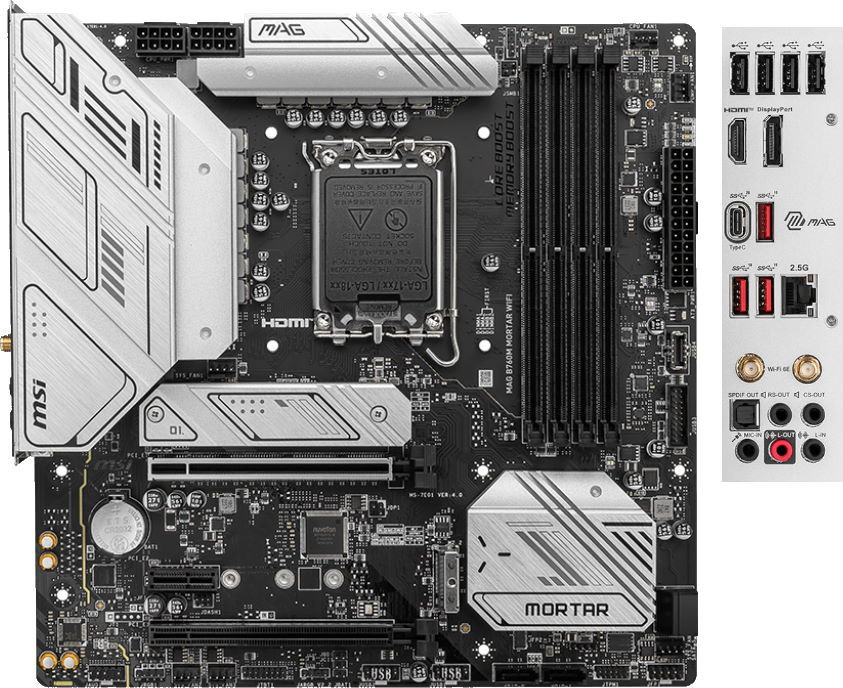 Материнская плата MSI MAG B760M MORTAR WIFI DDR5