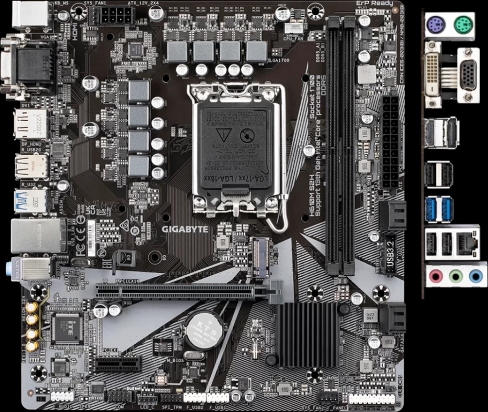 Материнська плата Gigabyte H610M S2H